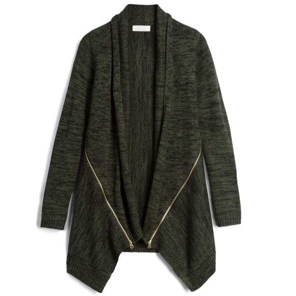Emily Rose green open sweater - Picture 1 of 6